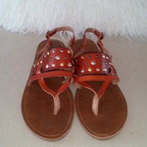 Mossimo Supply Co. leather sandals